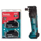 Makita 18V LXT Cordless Multi-Tool Bundle – DTM51Z with Twin 5.0Ah Li-Ion Batteries